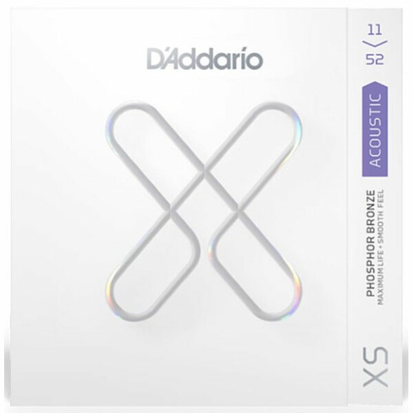 D'addario XSAPB1152 Acustic Phosphor Bronze 11-52 Coated