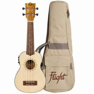 Flight DUS320CEQ Ukulele soprano Elettrificato