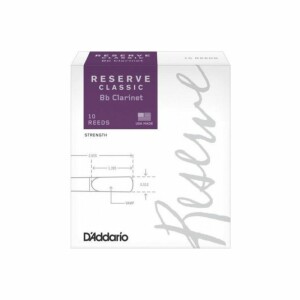 D'addario Reserve Classic Ance per Clarinetto in Sib 2.5