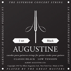 AUGUSTINE CLASSIC BLACK LOW TENSION