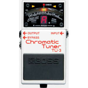 BOSS TU-3 CHROMATIC TUNER