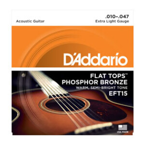 D'ADDARIO MUTA CORDE PHOSPHOR BRONZE EFT15 010/047