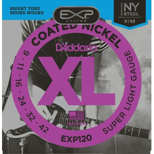 D'ADDARIO EXP120 CORDE CHITARRA ELETTRICA