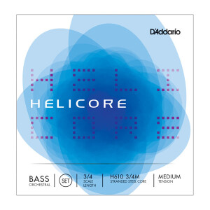 D'ADDARIO HELICORE H610 CORDE CONTRABBASSO 3/4