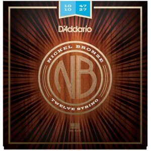 D'ADDARIO NB1047 MUTA 12 CORDE NICKEL BRONZE