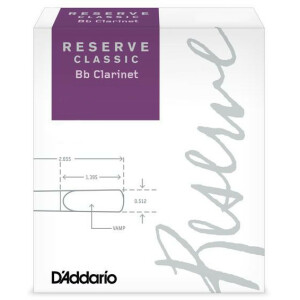 D'ADDARIO RESERVE CLASSIC 4.0 ANCIA CLARINO SIB