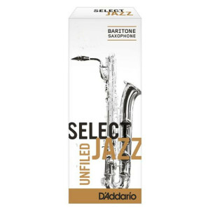 D'ADDARIO SELECT JAZZ UNFILED 2S ANCIA SAX BARITONO