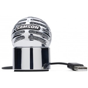 SAMSON MICROFONO DA STUDIO METEORITE CHROME USB