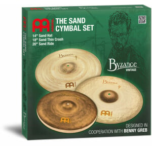 MEINL BYZANCE VINTAGE SAND CYMBAL SET