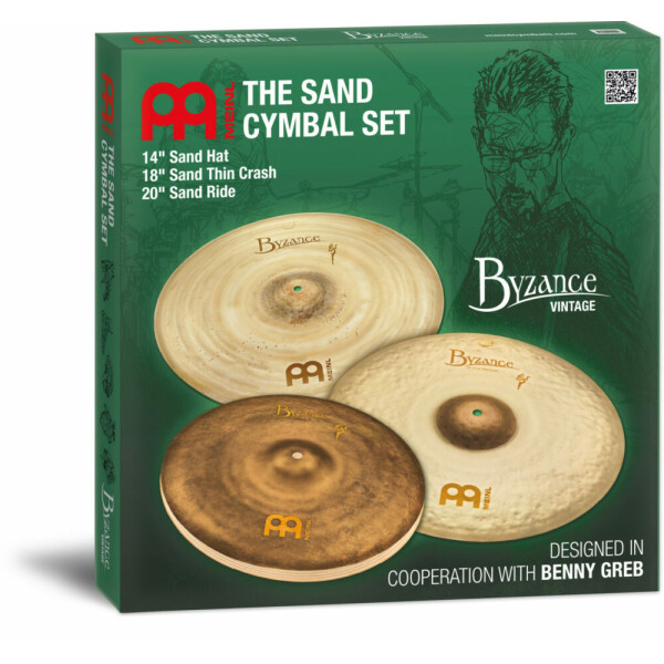 MEINL BYZANCE VINTAGE SAND CYMBAL SET