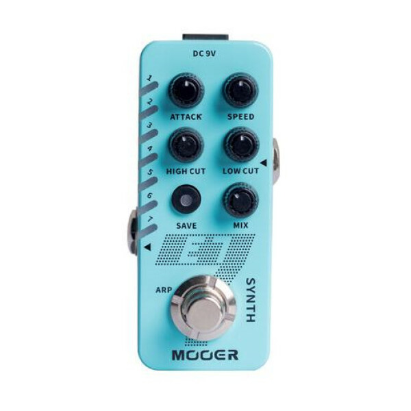 MOOER E7 GUITAR SYNTH EFFETTO A PEDALE