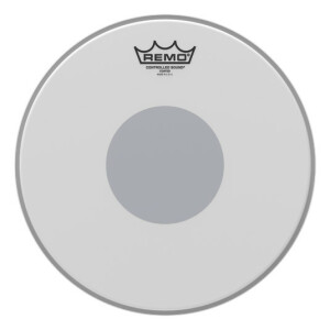 REMO CONTROLLED SOUND COATED BLACK DOT 12"