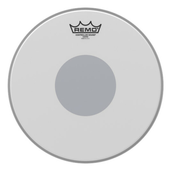REMO CONTROLLED SOUND COATED BLACK DOT 12"