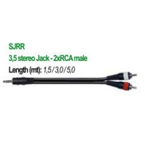 SOUNDSATION CAVO 2 PIN/1 MINIJACK STEREO SJRR