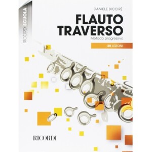 BICCIRE' FLAUTO TRAVERSO - METODO PROGRESSIVO 20 LEZIONI+CD