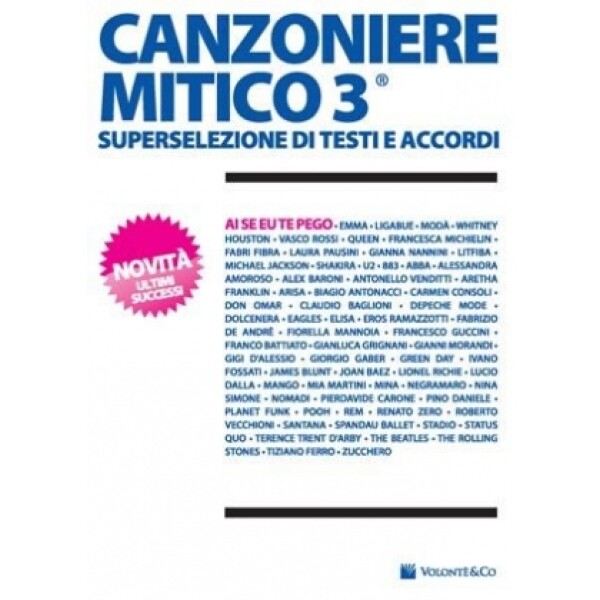 CANZONIERE MITICO VOLUME 3
