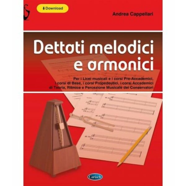 CAPPELLARI DETTATI MELODICI E ARMONICI