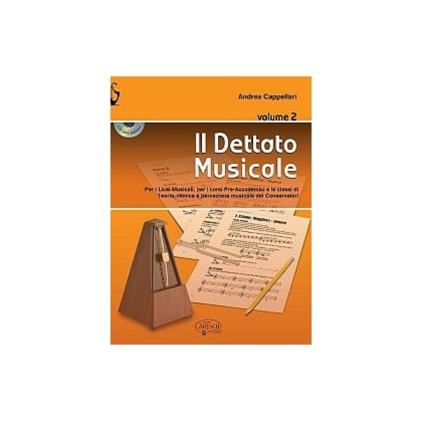 CAPPELLARI IL DETTATO MUSICALE VOLUME 2 + CD