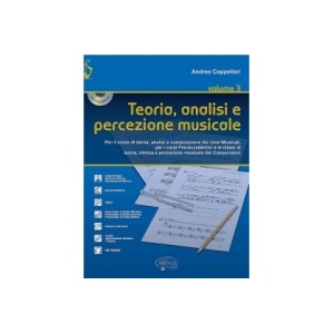CAPPELLARI TEORIA ANALISI E PERCEZIONE MUSICALE VOL.3 + CD