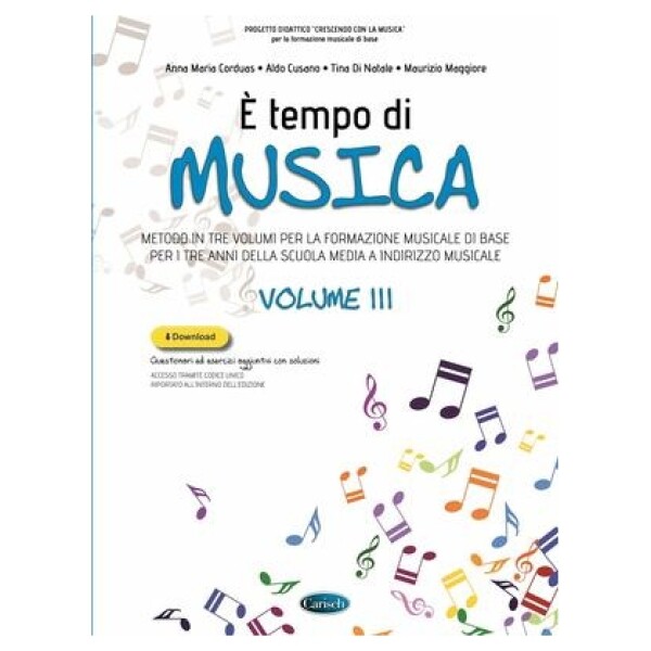 CORDUAS/CUSANO/DINATALE/MAGGIORE E' TEMPO DI MUSICA 3