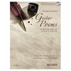 DI GIROLAMO GUITAR POEMS + CD + AUDIO ONLINE