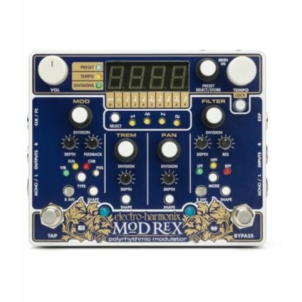 ELECTRO HARMONIX MOD REX POLYRHYTHMIC MODULATOR