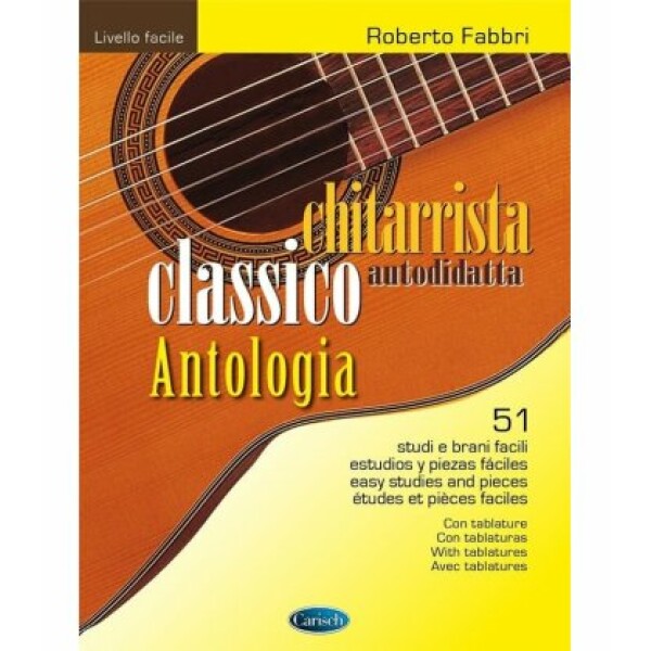 FABBRI CHITARRISTA CLASSICO AUTODIDATTA - ANTOLOGIA