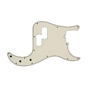 FENDER PICKGUARD PRECISION BASS PARCHMENT