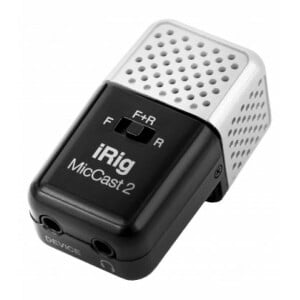 IK Multimedia iRig Mic Cast 2 - Microfono per registrazioni vocali