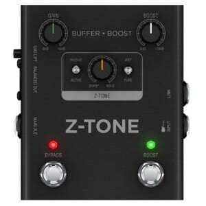 IK Multimedia Z-TONE Buffer Boost - Preamplificatore/DI/Buffer a pedale