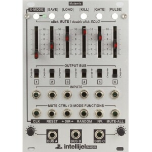 INTELLIJEL MUTAMIX 6 CHANNEL CV7AUDIO MIXER MODULE