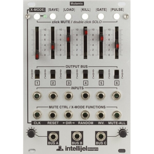INTELLIJEL MUTAMIX 6 CHANNEL CV7AUDIO MIXER MODULE