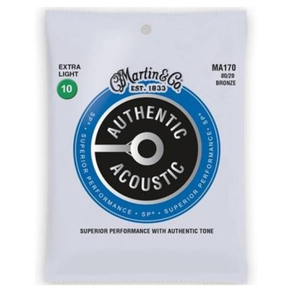 MARTIN MA170 AUTHENTIC EXTRA LIGHT BRONZE 10/47