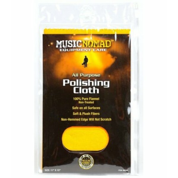 MUSIC PURE FLANNEL POLISHING CLOTH 11X15