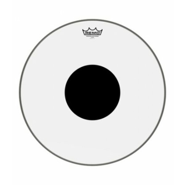 REMO CS-0318-10 CONTROLLED SOUND TRASPARENTE CON DOT NERO