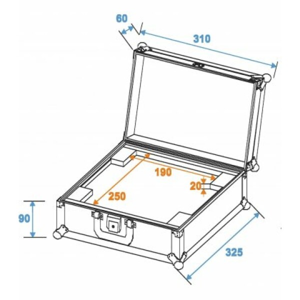 ROADINGER TABLET CASE 19X24.5X2