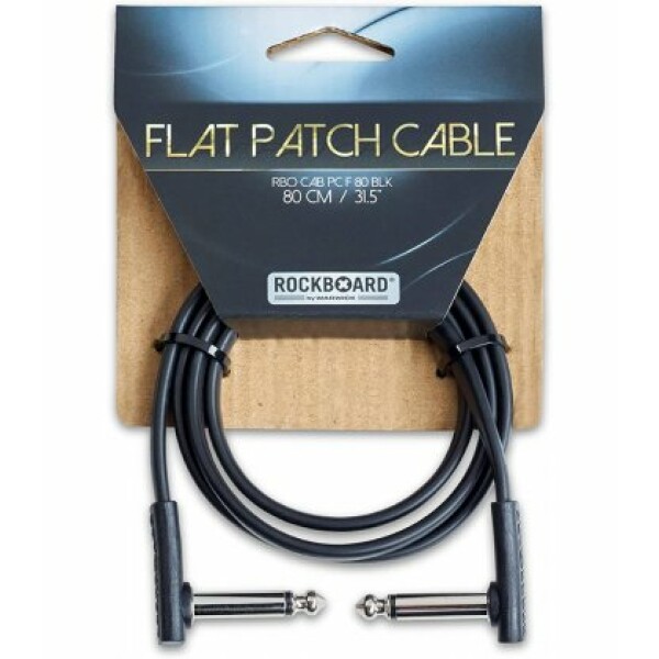 ROCKBOARD RBO CAB PC F 80 BLACK FLAT CABLE