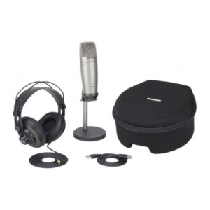 Samson C01U Pro Podcasting Pack - Pack con microfono USB a condensatore e accessori