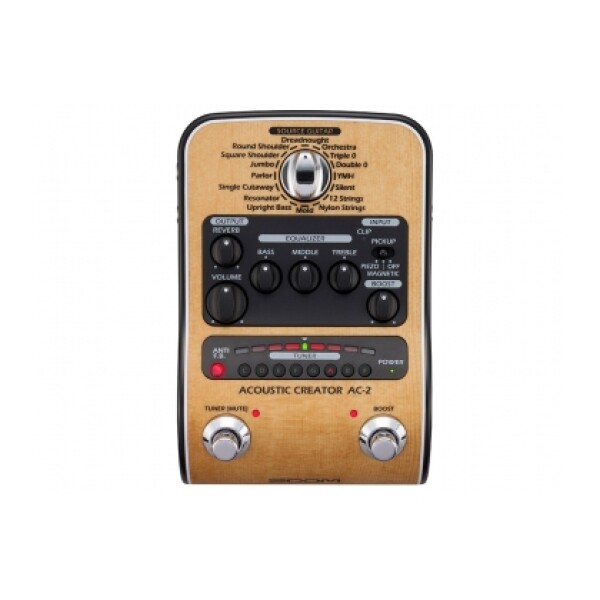 ZOOM AC-2 ACOUSTIC MULTIEFFECT