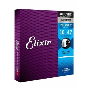 Elixir 11000 BRONZE EXTRA LIGHT CORDE 10/47