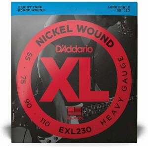 D'addario EXL230 LONG SCALE BASSO 55/100 SET CORDE