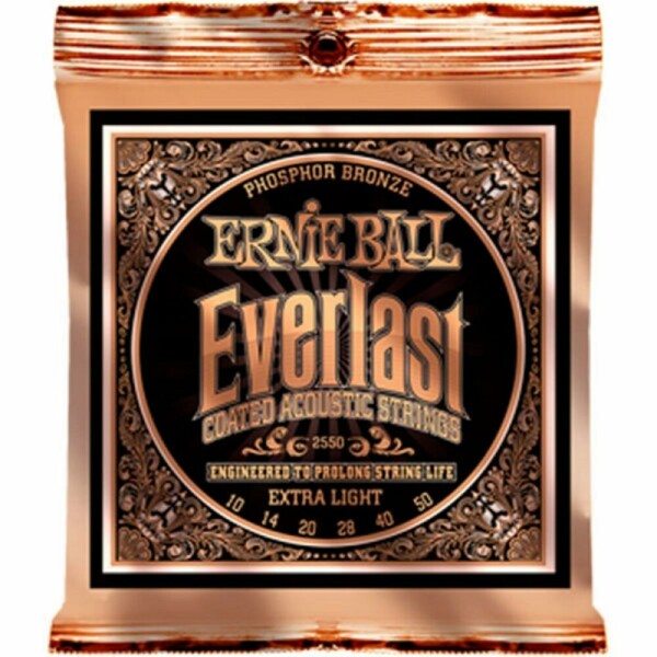 Ernie ball 2550 EVERLAST PHOSPHOR BRONZE EXTRA LIGHT 10/50