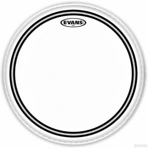 Evans 14'' EC2 PELLE TRASPARENTE