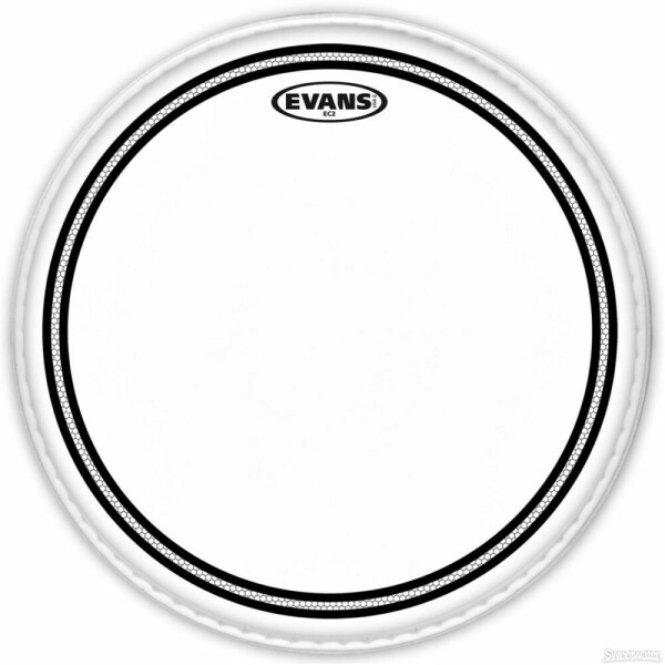 Evans 16'' EC2 PELLE TRASPARENTE