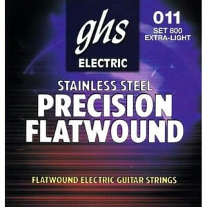 Ghs SET800 EXTRA LIGHT PRECISON FLATWOUND