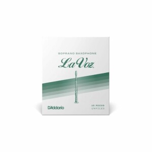 D'addario LA VOZ MEDIUMSOFT BOX 10 ANCE SOPRANO SA