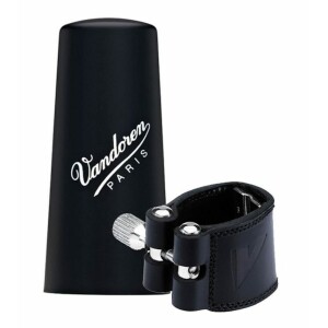 Vandoren LC23P LEGATURA E COPRIBOCCHINO PER CLARINETTO ALTO IN PELLE