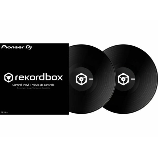 Pioneer dj RB-VD1-K BK COPPIA DI VINILI CONTROLLO