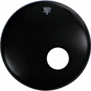 Remo P3-1022-ES 22'' POWERSTROKE3 EBONY PELLE