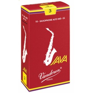 Vandoren BOX 10 ANCE JAVA RED 2 SAX ALTO